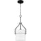Quoizel Seymour Mini Pendant 1 Light Matte Black SEY1508MBK - alternate 4